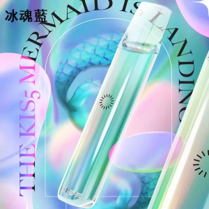 【14種顏色選擇】kiss/kis5主機 適配一代電子菸 雙模式啵啵桿 - 冰魂藍
