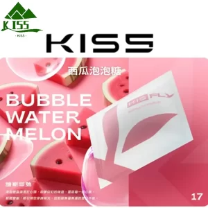 【16種口味】kis5|KISS FLY 煙彈 通用5代主機 3顆替換裝 - 西瓜泡泡糖