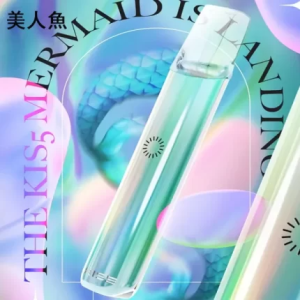 【14種顏色選擇】kiss/kis5主機 適配一代電子菸 雙模式啵啵桿 - 美人魚配色