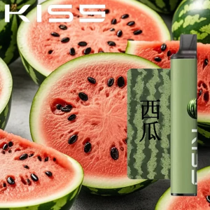 【12種口味】Kis5拋棄式 6500口|Kiss一次性電子煙 口味隨心混搭 - 西瓜