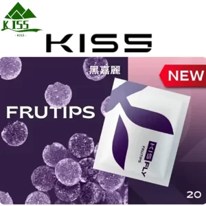 【16種口味】kis5|KISS FLY 煙彈 通用5代主機 3顆替換裝 - 黑嘉麗