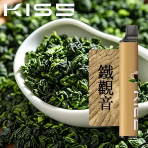 【12種口味】Kis5拋棄式 6500口|Kiss一次性電子煙 口味隨心混搭 - 鐵觀音