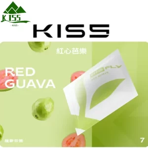 【16種口味】kis5|KISS FLY 煙彈 通用5代主機 3顆替換裝 - 紅心芭樂
