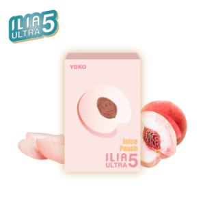 【23種口味】ILIA ULTRA 5代煙彈 3枚入 哩亞5代主機專用 - 爆汁蜜桃