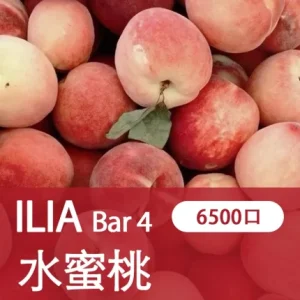 【21種口味】哩亞四代 ILIA BAR 4 6500口拋棄式/一次性電子煙 - 爆汁蜜桃
