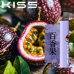 【12種口味】Kis5拋棄式 6500口|Kiss一次性電子煙 口味隨心混搭 - 百香果