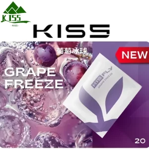【16種口味】kis5|KISS FLY 煙彈 通用5代主機 3顆替換裝 - 葡萄冰球