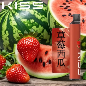 【12種口味】Kis5拋棄式 6500口|Kiss一次性電子煙 口味隨心混搭 - 草莓西瓜