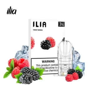 【29種口味】ILIA煙彈 一代透明發光彈 通用一代主機 2.5ml/3顆裝 - 森林莓果