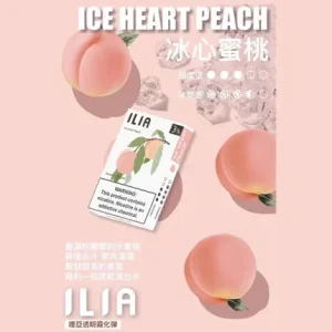 【29種口味】ILIA煙彈 一代透明發光彈 通用一代主機 2.5ml/3顆裝 - 白桃烏龍