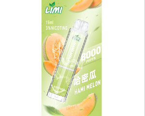  【16種口味】辣妹LIMI 8000口大容量拋棄式一次性電子煙 - 哈密瓜