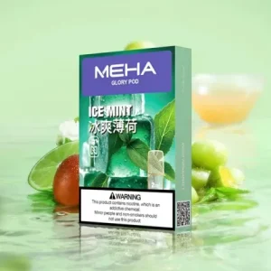【25種口味】MEHA煙彈｜魅嗨一代煙彈|適配1代電子煙主機 3枚入 - 冰爽薄荷