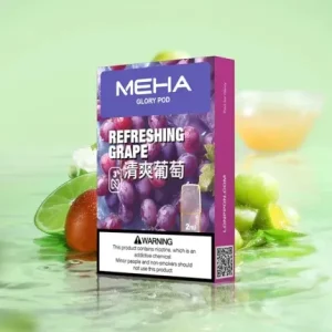 【25種口味】MEHA煙彈｜魅嗨一代煙彈|適配1代電子煙主機 3枚入 - 葡萄