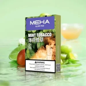 【25種口味】MEHA煙彈｜魅嗨一代煙彈|適配1代電子煙主機 3枚入 - 薄荷煙草