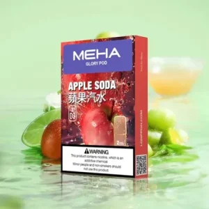 【25種口味】MEHA煙彈｜魅嗨一代煙彈|適配1代電子煙主機 3枚入 - 蘋果汽水