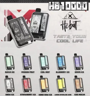 【16種口味】HEBAT喜貝10000口一次性拋棄式電子煙